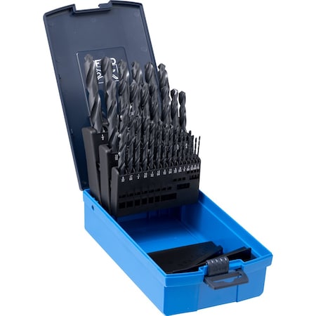 Pferd HSS Twist Drill Set 1/16 - 1/2 in. M2 STEEL 29 pc 20035